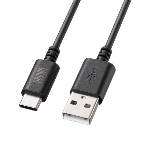 USB 2.0 Type-Cケーブル（C-A・2m・ブラック）