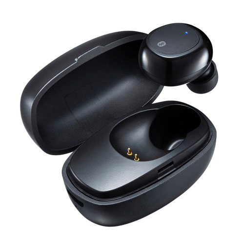 超小型Bluetooth片耳ヘッドセット（充電ケース付き）