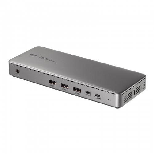 ドッキングステーション（HDMI/DisplayPort×4K×3画面出力対応）