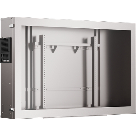 まもる君ディスプレイケース 55インチ横 熱交換器タイプ