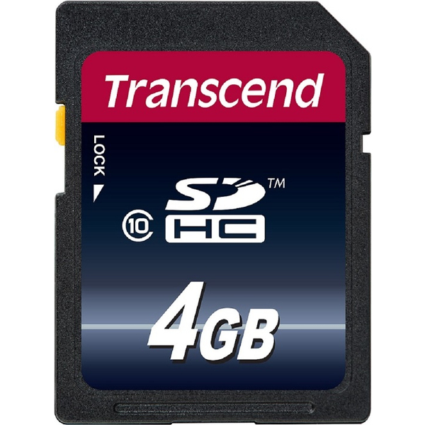 SDHCカード Class10 4GB