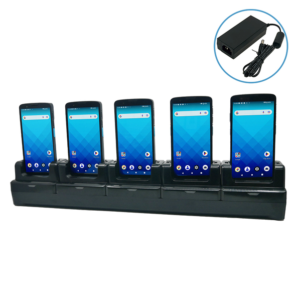 EA660 5スロット充電クレードル、電源アダプタ(12V/5A)付属