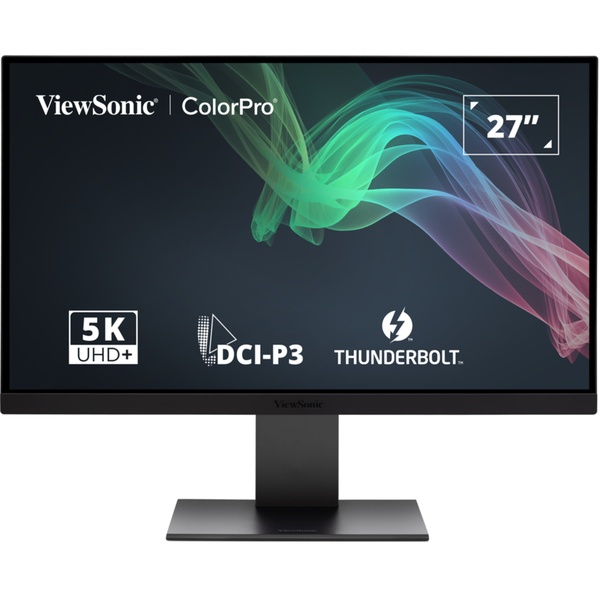 27型ワイド液晶ディスプレイ/5120×2880/HDMI、DisplayPort、USB Type-C/ブラック/スピーカー/5K/IPSパネル/チルト/スウィーベル/ピボット/高さ調整