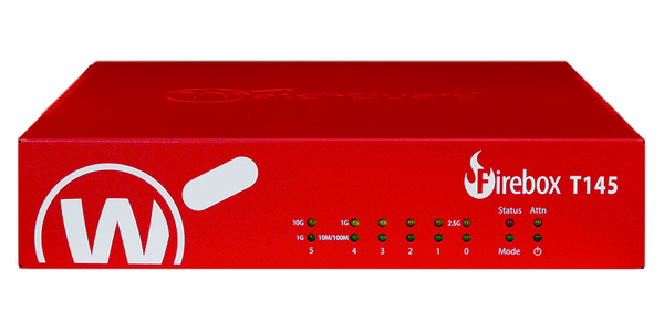 WatchGuard Firebox T145 with 5-yr Total Security Suite