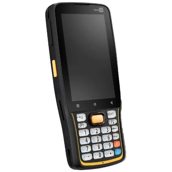 RK26本体 Android 14 ターミナル、2D 10度アングル、SIM+WIFI+NFCモデル、スタンダードレンジ、クリスタル25キー、標準バッテリー、ハンドストラップ付