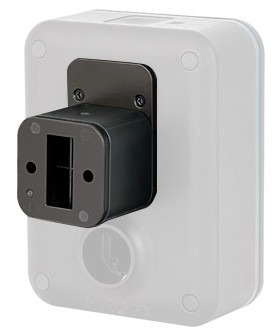 黒固定ウォールマントスタンド