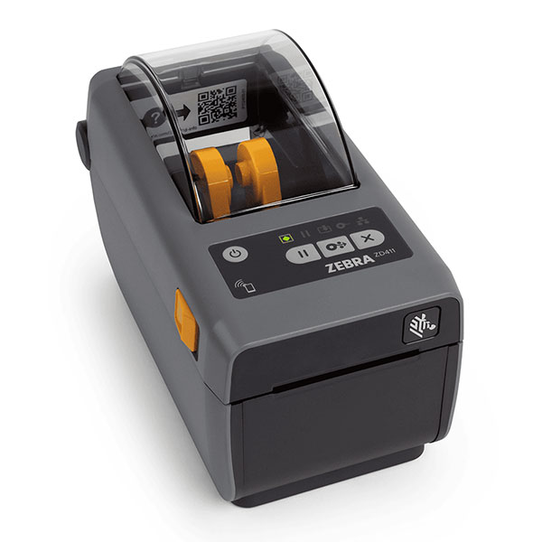 デスクトッププリンタ Zebra ZD411 感熱式 203dpi 2インチ USB Ethernet Bluetooth ラベル印刷