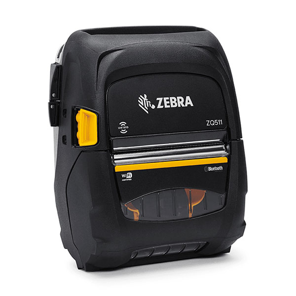 RFID対応モバイルプリンタ Zebra ZQ511 RFID 感熱式 203dpi 3インチ USB Wi-Fi Bluetooth ラベル印刷 レシート印刷
