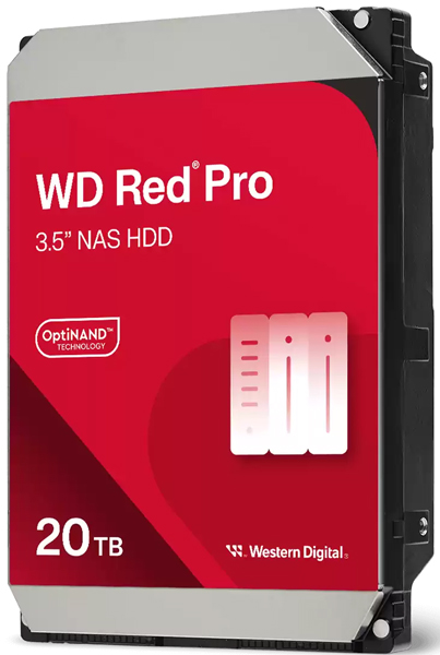 WD Red Pro NAS ハードディスク 20TB WD202KFGX