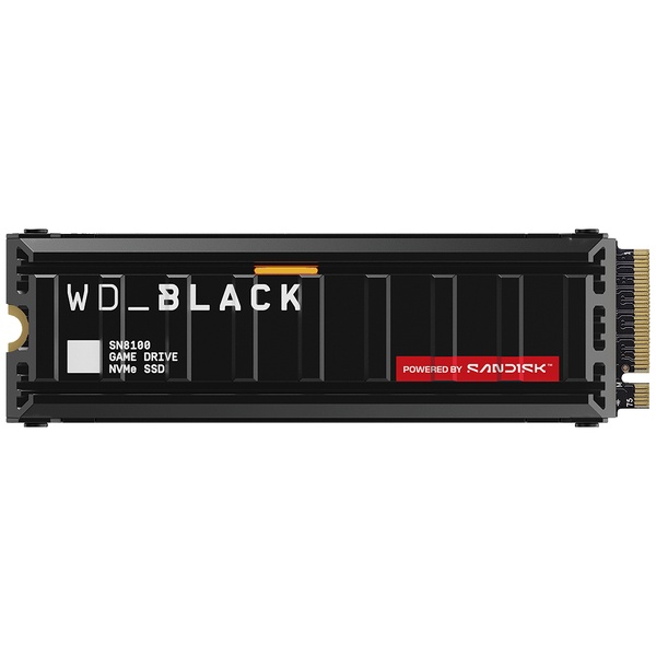 WD_BLACK SN8100 M.2 2280 PCIe Gen5x4 NVMe 2.0 SSD ヒートシンク付 8TB