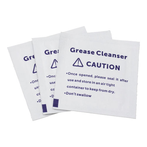 グリス拭き取り用ウェットシート