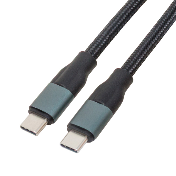 USB3.2Gen2 Type-Cケーブル PD100W メッシュ 1m