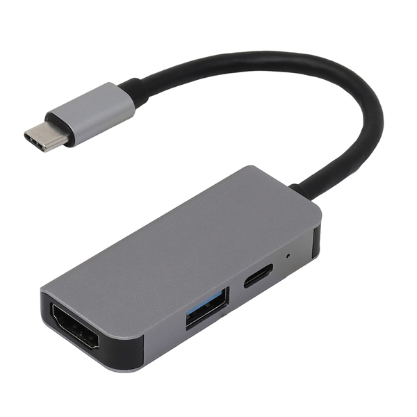 USB Type-C接続 マルチアダプタ 3in1