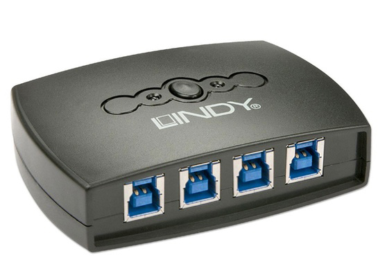 LINDY USB3.2 4ポート手動切替器
