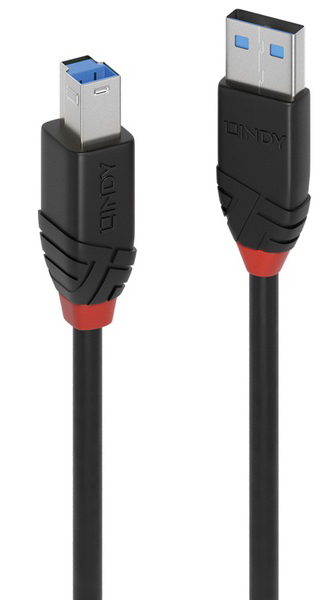 LINDY 10m USB3.0 Type-A to Type-B アクティブ延長ケーブル