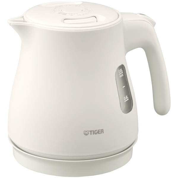 電気ケトル 0.8L マットホワイト