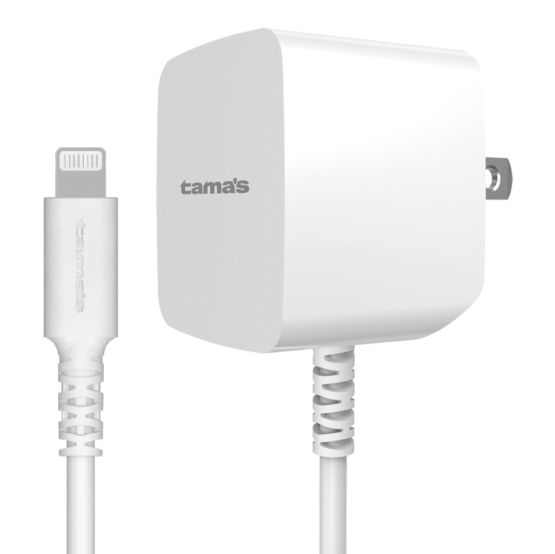 コンセントチャージャー2.4A with Lightningコネクタ ホワイト