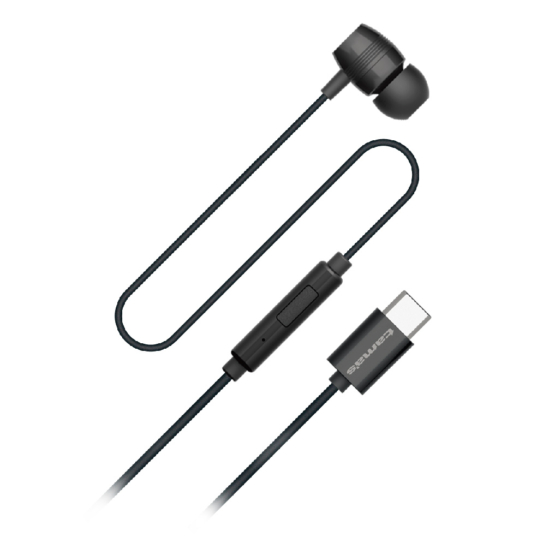 Type-Cモノラルハンズフリー ブラック