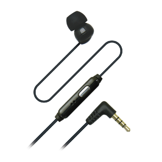 スマートフォン用モノラルハンズフリー ブラック